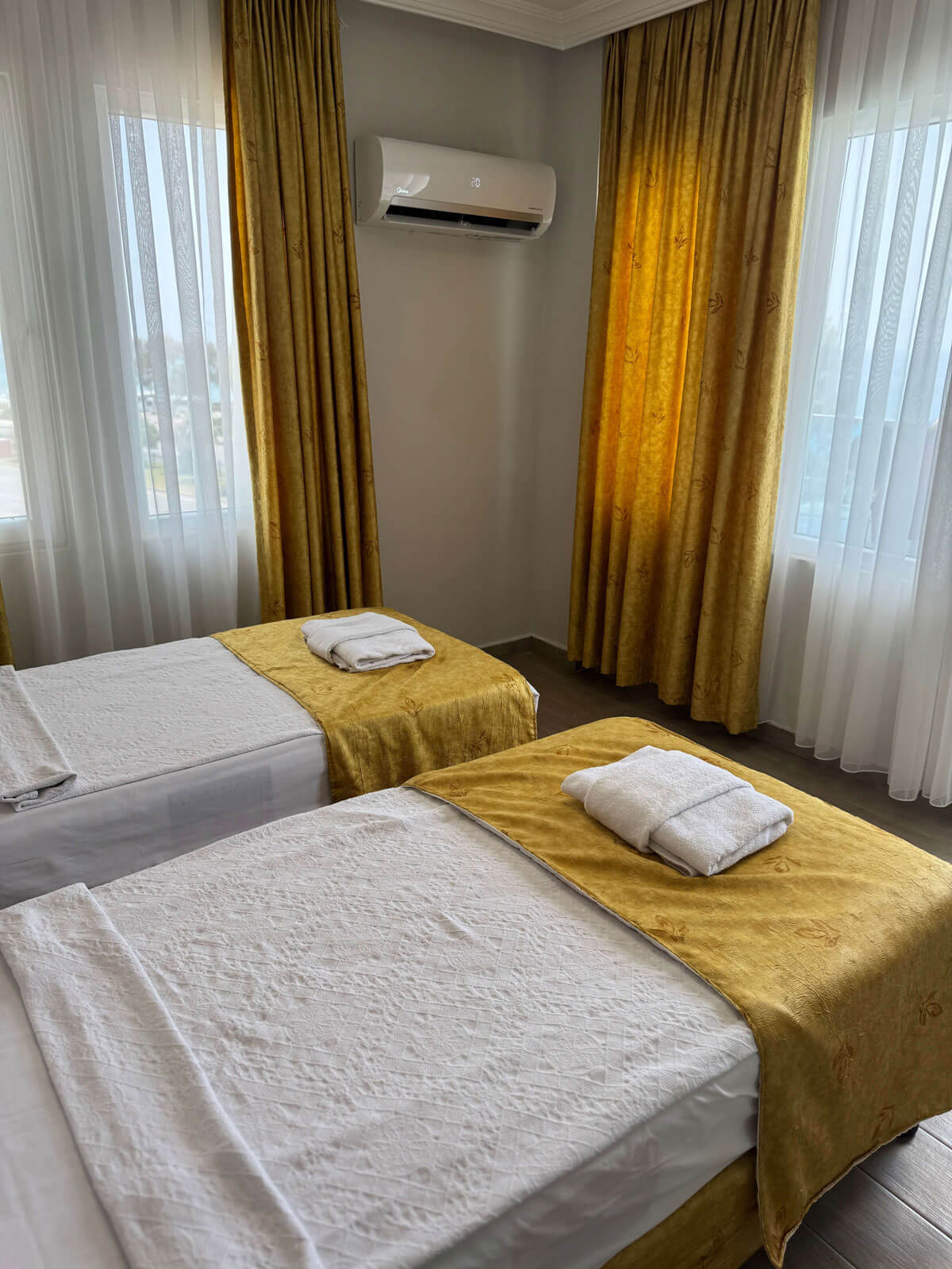 Double Aile Odası || Tuğra Suit Otel Alanya